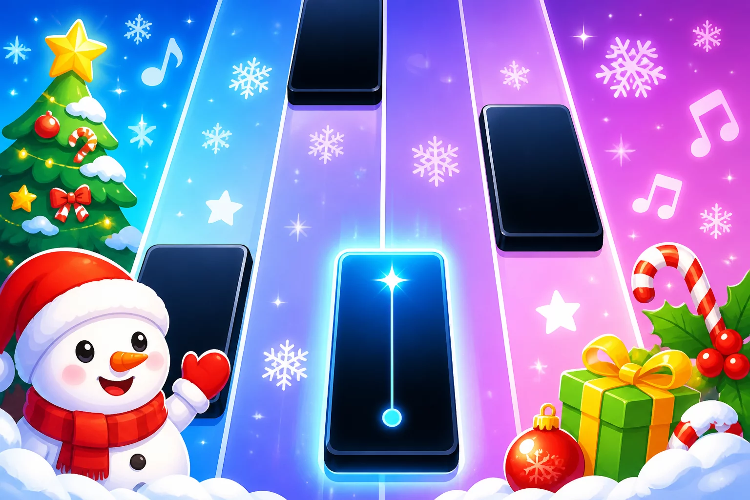 Christmas Magic Piano Tiles Melody