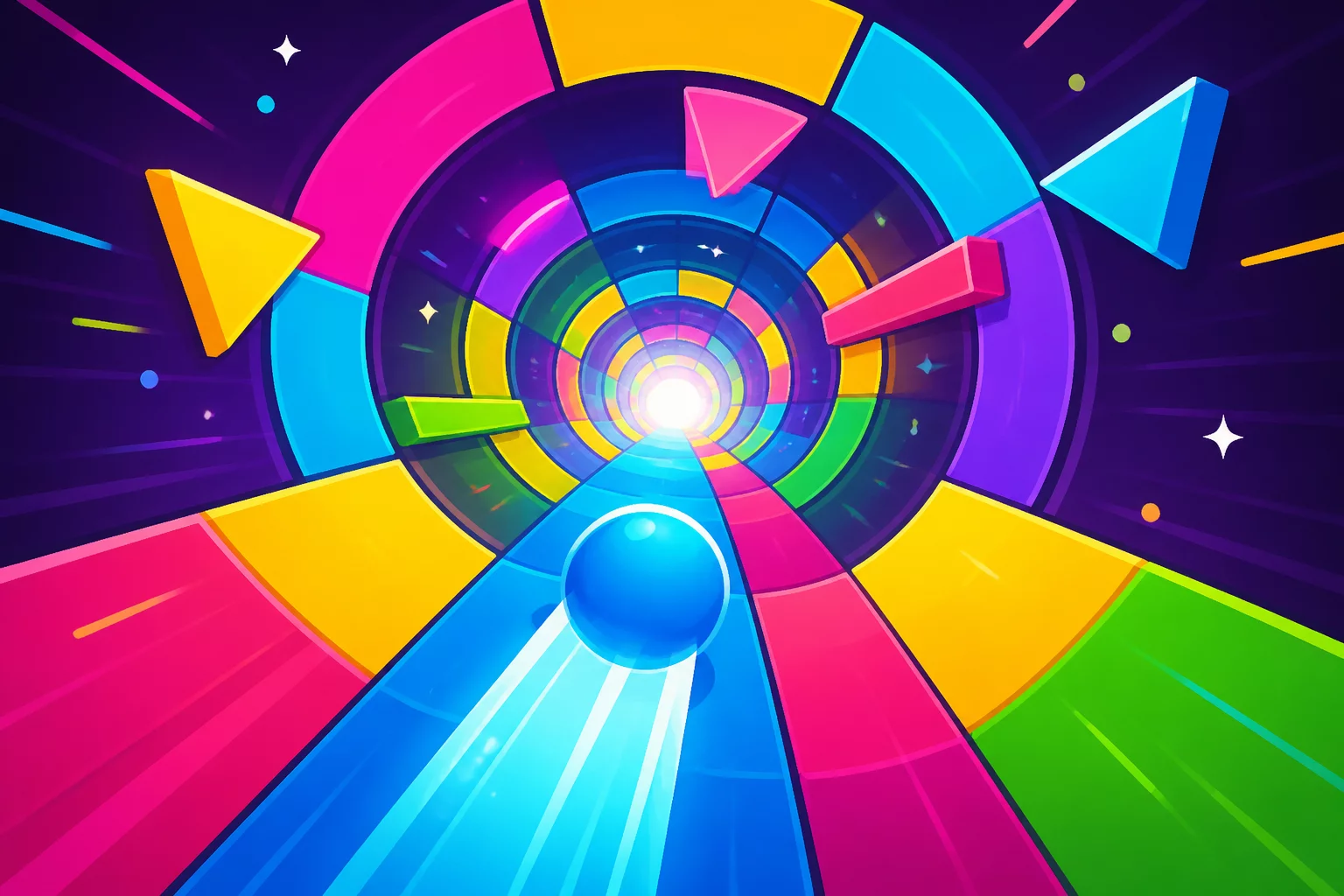 Color Tunnel Online Rush