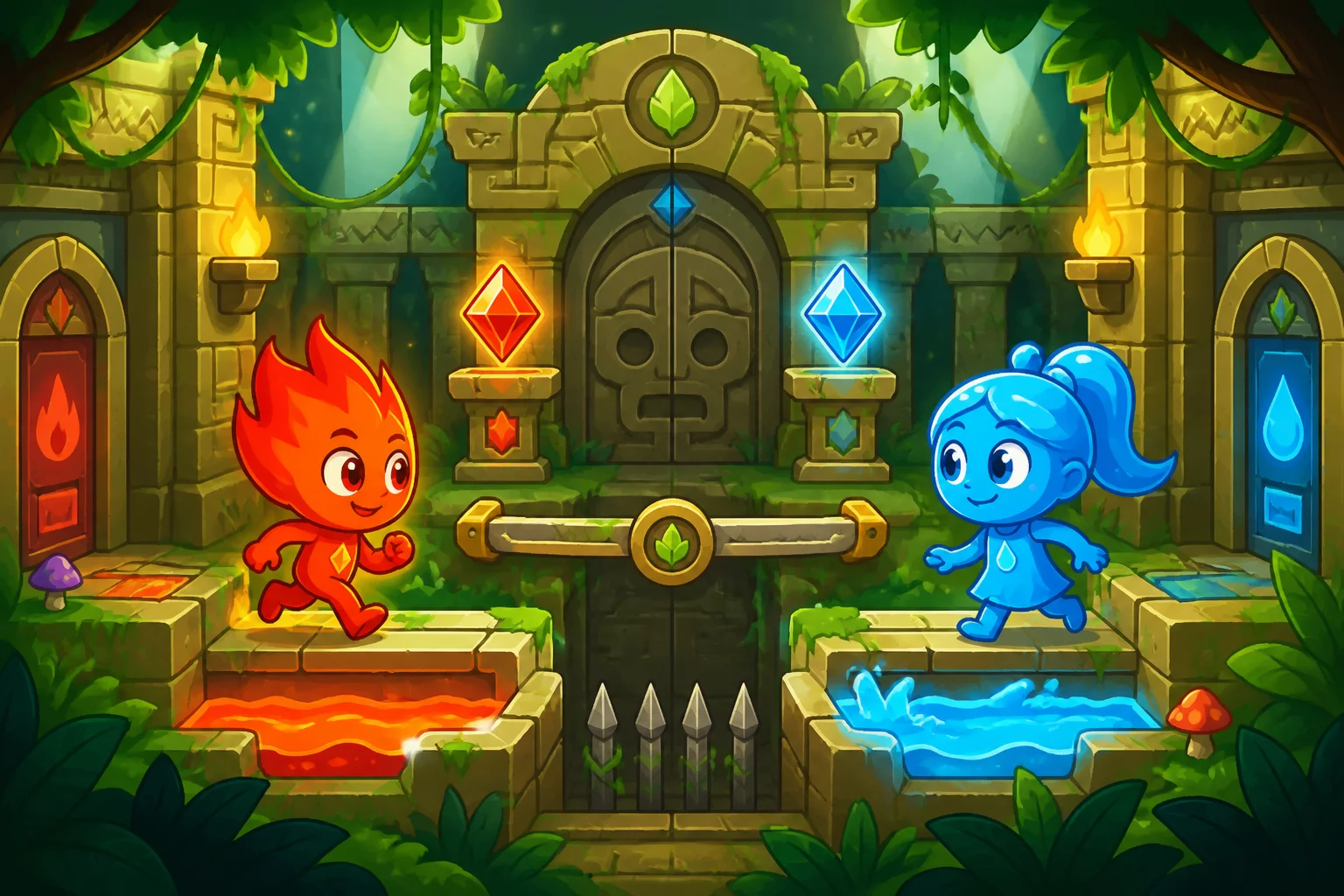 Fireboy and Watergirl: The Forest Temple Quest