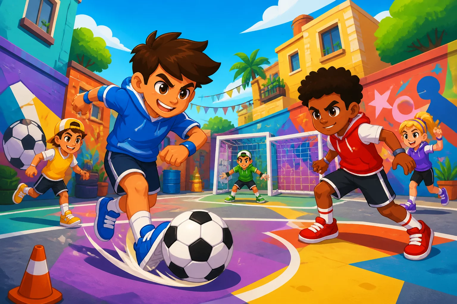Street Football Online 3D Match
