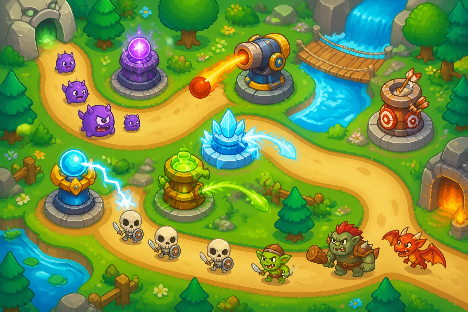 Tower Defense 2D Strategy
