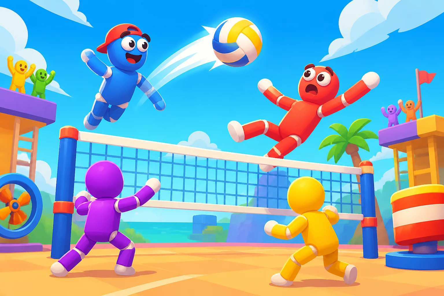 Volley Random Jump